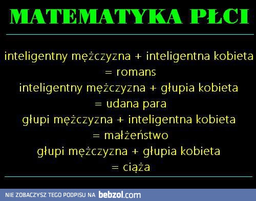 Matematyka płci