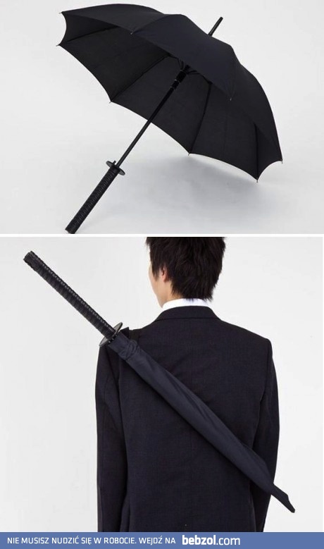 Parasol w stylu ninja 