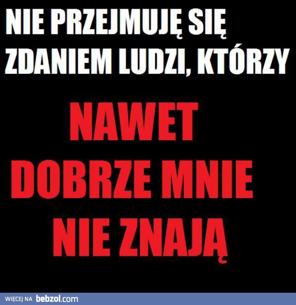 Nie przejmuję się! 