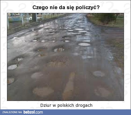 Czego nie da się policzyć? Czego nie da się policzyć?