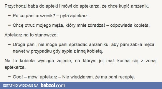 Najważniejsza jest recepta... Najważniejsza jest recepta...