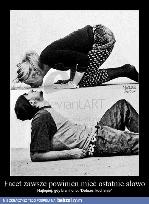 Ostatnie slowo Ostatnie slowo