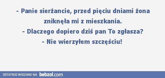 Nie wierzyłem..!