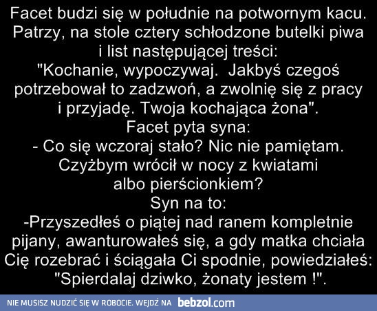 Żonaty jestem..!