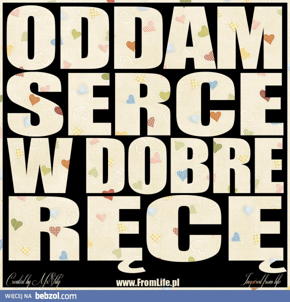 Oddam serce