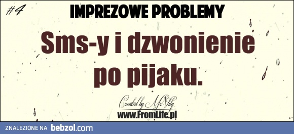 Imprezowy problem