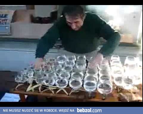 ODA DO RADOŚCI  grana na kieliszkach..!