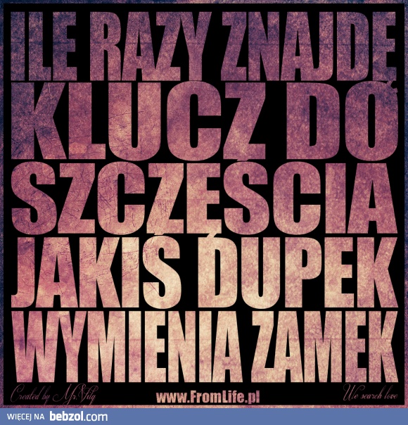 Klucz do szczescia