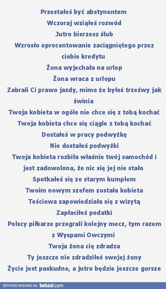 20 powodów dla których warto się upić