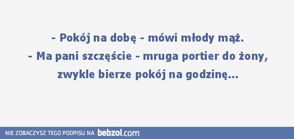 Młode małżeństwo w hotelu: