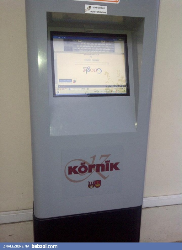 Web kiosk w Kórniku...