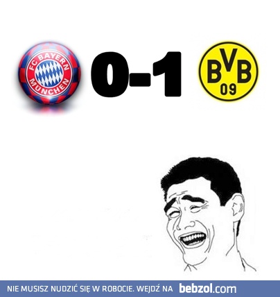 Bayern Monachium 0 - 1 Borussia Dortmund