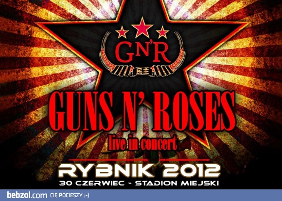 Guns N' Roses Rybnik 30.06.2012