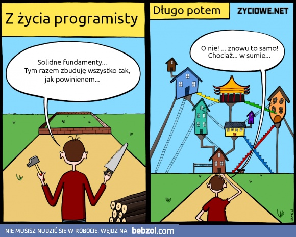 Z życia programisty