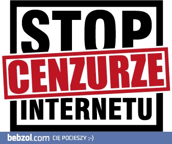 Stop cenzurze internetu w Polsce !