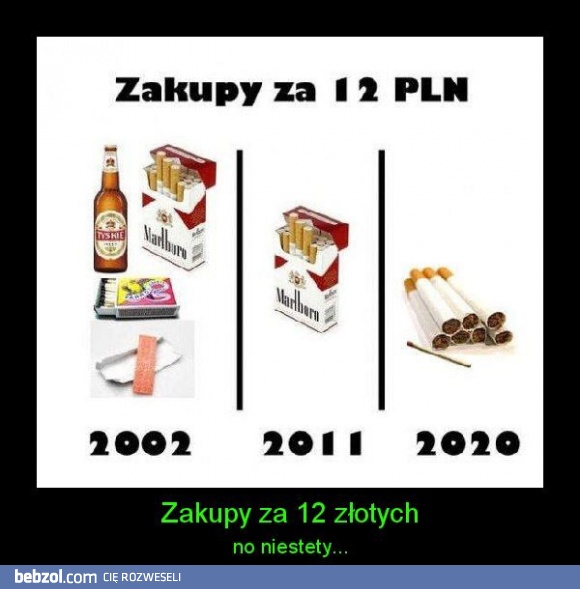 Zakupy za 12 PLN 