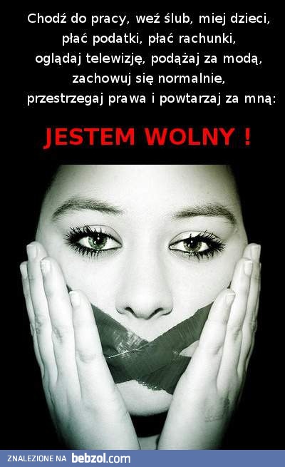 Jestem wolny!