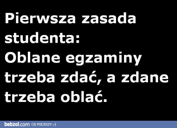 Studenckie zasady