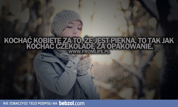 Kochać za piękno