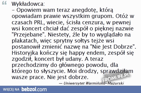 Wykładowca