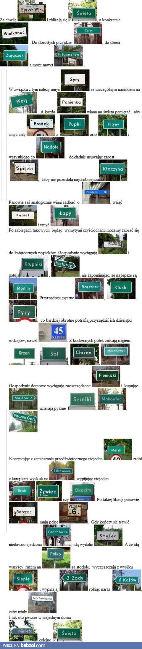 Polskie nazwy miejscowości