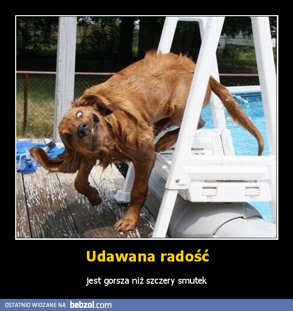 Udawana radość