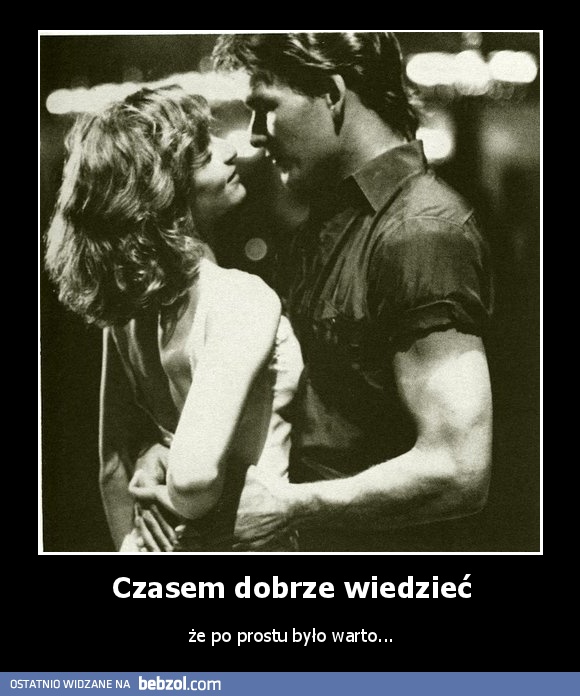 Czasem dobrze wiedzieć