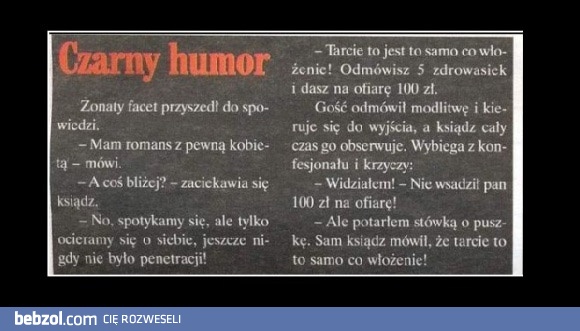 czarny humor