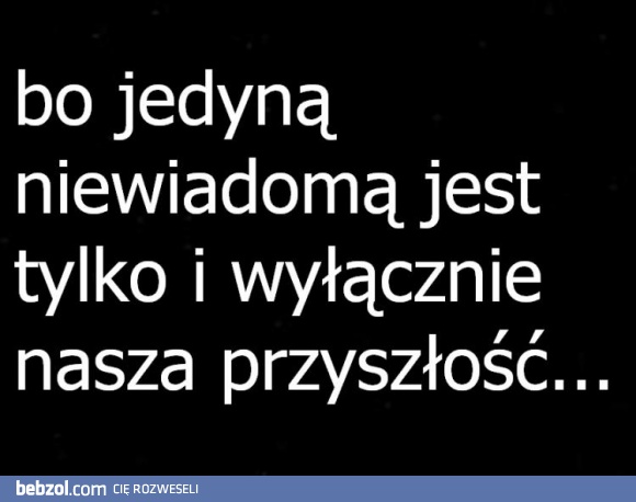 Jedyna niewiadoma