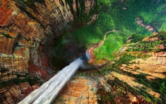 Salto del Angel - najwyższy wodospad świata