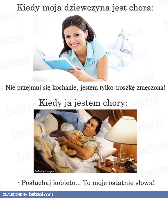 Kiedy chorujemy...