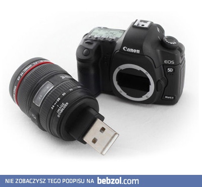 Coś dla fanów fotografii - Canon pen drive!