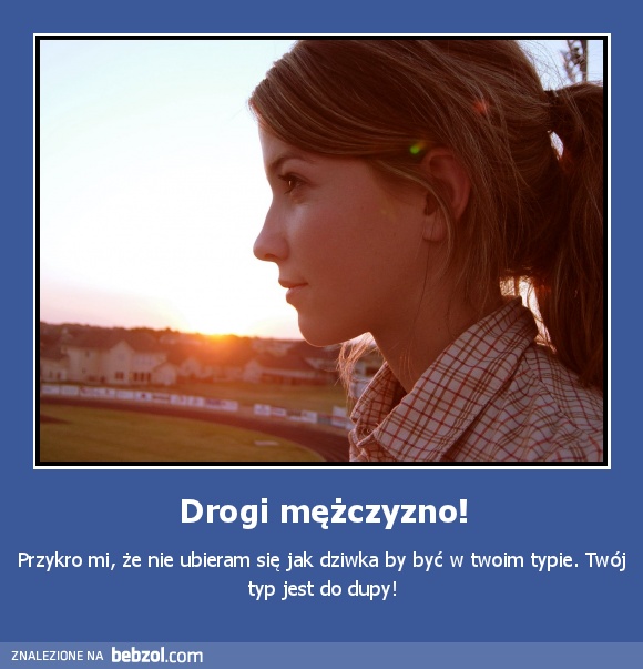 Drogi mężczyzno!