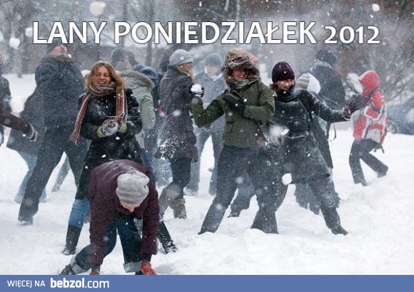 Lany poniedziałek 2012