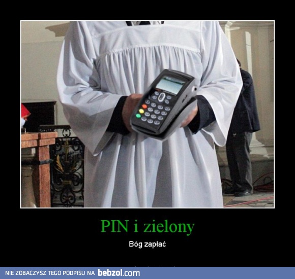 PIN i zielony