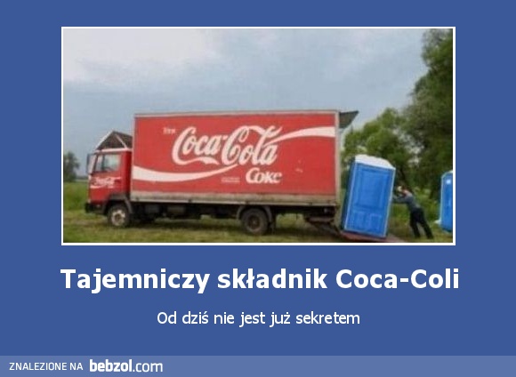 Tajemniczy składnik Coca-Coli