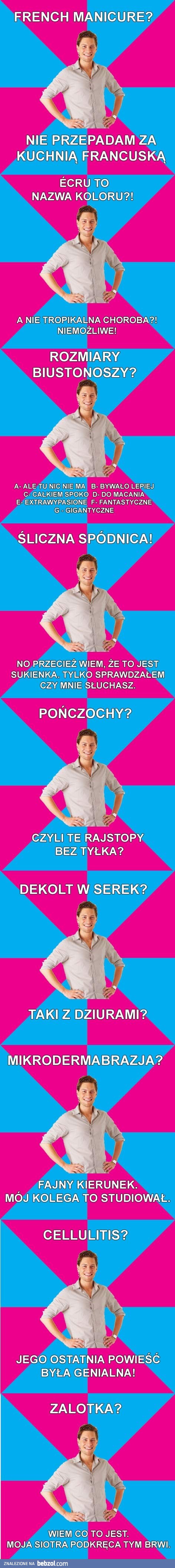 Typowy mężczyzna