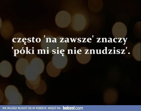 Na zawsze