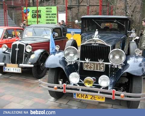 Mercedes z 1928 roku na zlocie 