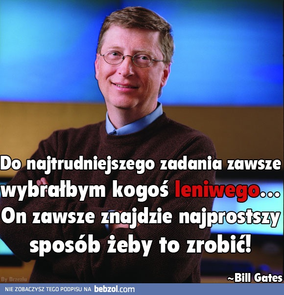 Sekret Billa Gatesa