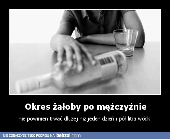 Okres żałoby po mężczyźnie