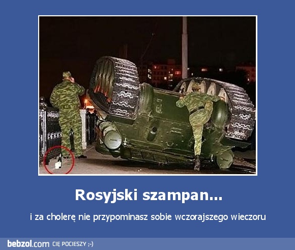 Rosyjski szampan...