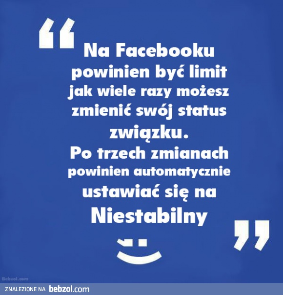 Na Facebooku powinien być...