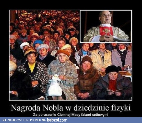 A nagroda Nobla wędruje do...