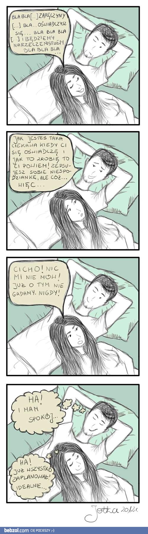 Rozmowa o zaręczynach