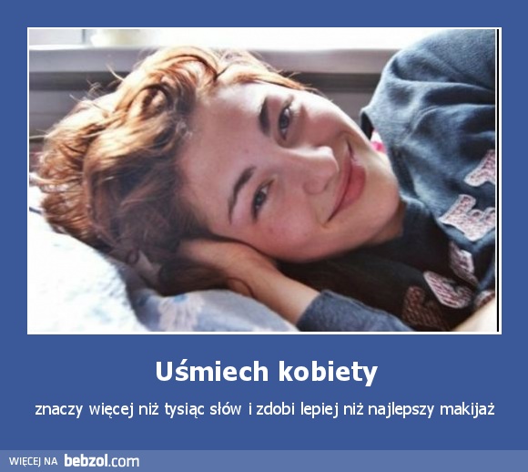 Uśmiech kobiety