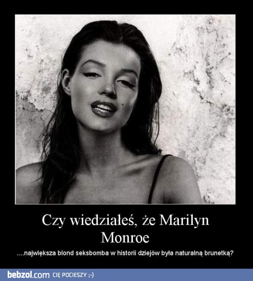 Ciekawostka o Marylin