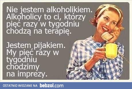 Nie jestem alkoholikiem