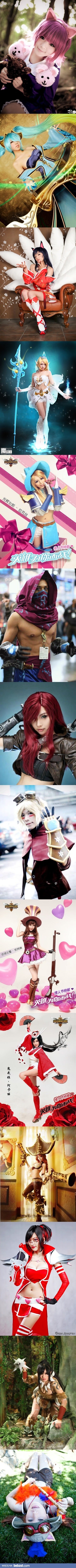 Świetne cosplaye LoL