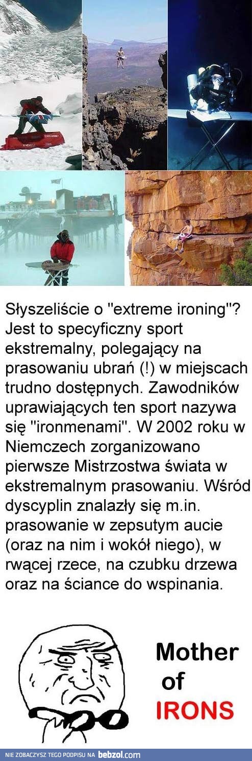 Nowy sport ekstremalny